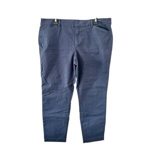 Old Navy Dark Blue Navy Pixie Pants Size 16